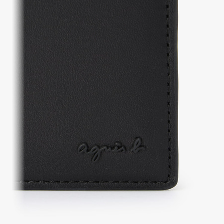 アニエスベー agnes b 財布 折財布 ウォレット ブラック ブランド 正規品 新品 ギフト プレゼント 人気 おすすめ 誕生日 記念日 クリスマス 送料無料 ラッピング無料_5