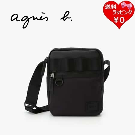アニエスベー agnes b ショルダーバッグ ブラック  ブランド 正規品 新品 ギフト プレゼント 人気 おすすめ 誕生日 記念日 クリスマス 送料無料 ラッピング無料