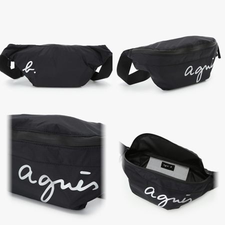 アニエスベー agnes b ボディバッグ ウェストポーチ ユニセックス
