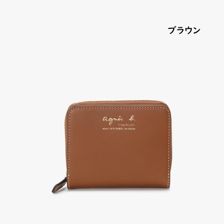 アニエスベー agnes b 財布 折財布 レザー 二つ折り ウォレット レディース ブランド 正規品 新品 ギフト プレゼント 人気 おすすめ 誕生日 記念日 クリスマス 送料無料 ラッピング無料_1