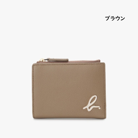 アニエスベー agnes b 財布 折財布 レザー 二つ折り ウォレット