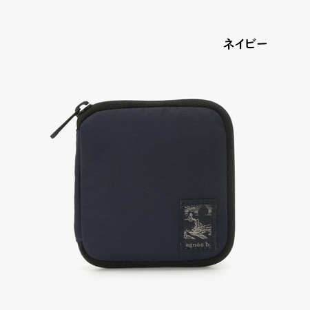 アニエスベー agnes b 財布 折財布 ナイロン ラウンドジップ 二つ折り ウォレット メンズ ブランド 正規品 新品 ギフト プレゼント 人気 おすすめ 誕生日 記念日 クリスマス 送料無料 ラッピング無料_1