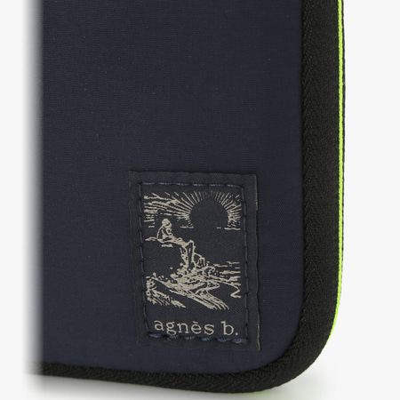 アニエスベー agnes b 財布 折財布 ナイロン ラウンドジップ 二つ折り ウォレット メンズ ブランド 正規品 新品 ギフト プレゼント 人気 おすすめ 誕生日 記念日 クリスマス 送料無料 ラッピング無料_5