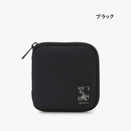 アニエスベー agnes b 財布 折財布 ナイロン ラウンドジップ 二つ折り ウォレット メンズ ブランド 正規品 新品 ギフト プレゼント 人気 おすすめ 誕生日 記念日 クリスマス 送料無料 ラッピング無料_6