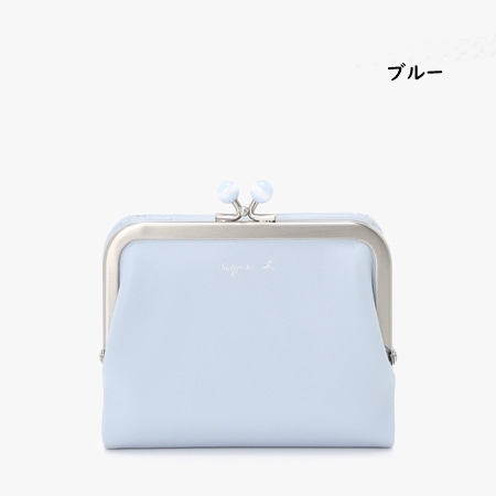 アニエスベー agnes b 財布 ミニ財布 折財布 レザー がま口 ミニ ウォレット Irene レディース ブランド 正規品 新品 ギフト プレゼント 人気 おすすめ 誕生日 記念日 クリスマス 送料無料 ラッピング無料_1