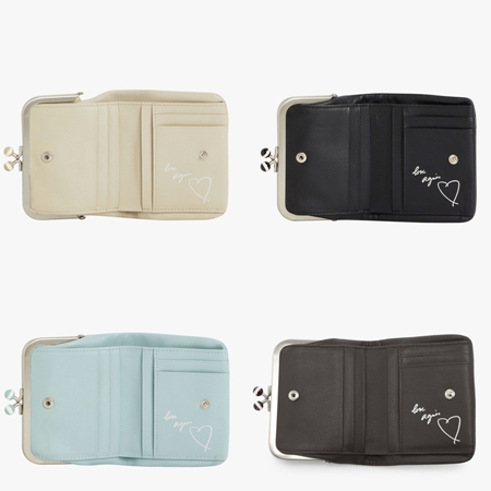 アニエスベー agnes b 財布 ミニ財布 折財布 レザー がま口 ミニ ウォレット Irene レディース ブランド 正規品 新品 ギフト プレゼント 人気 おすすめ 誕生日 記念日 クリスマス 送料無料 ラッピング無料_12