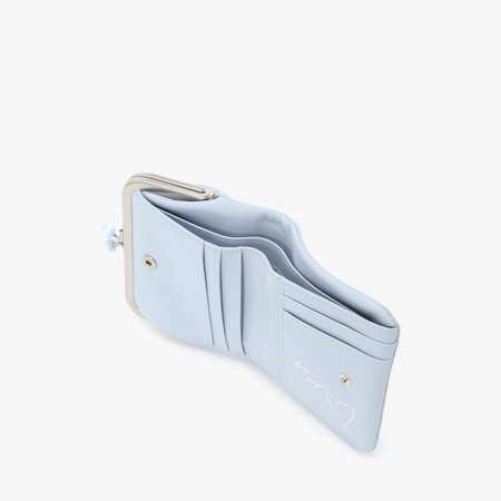 アニエスベー agnes b 財布 ミニ財布 折財布 レザー がま口 ミニ ウォレット Irene レディース ブランド 正規品 新品 ギフト プレゼント 人気 おすすめ 誕生日 記念日 クリスマス 送料無料 ラッピング無料_5