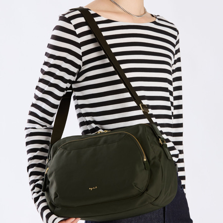 アニエスベー agnes b ショルダーバッグ ナイロンショルダーバッグ Maron レディース ブランド 正規品 新品 ギフト プレゼント 人気 おすすめ 誕生日 記念日 クリスマス 送料無料 ラッピング無料_7