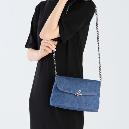 アニエスベー agnes b ショルダーバッグ The b ブルー レディース ブランド 正規品 新品 ギフト プレゼント 人気 おすすめ 誕生日 記念日 クリスマス 送料無料 ラッピング無料