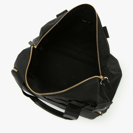 アニエスベー agnes b ショルダーバッグ ナイロンボストンバッグ Maron ブラック レディース ブランド 正規品 新品 ギフト プレゼント 人気 おすすめ 誕生日 記念日 クリスマス 送料無料 ラッピング無料