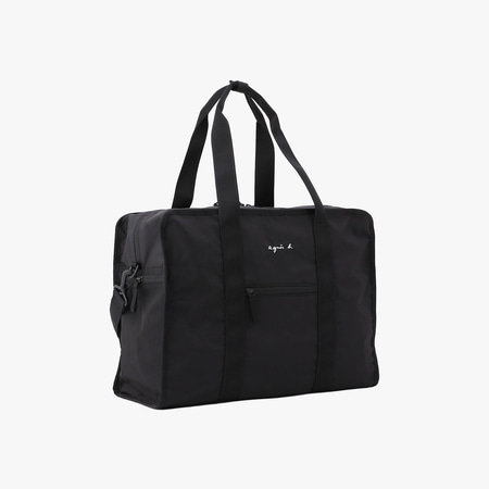 アニエスベー agnes b ボストンバッグ ショルダーバッグ 2way 軽量 ブラック レディース ブランド 正規品 新品 ギフト プレゼント 人気 おすすめ 誕生日 記念日 クリスマス 送料無料 ラッピング無料_1