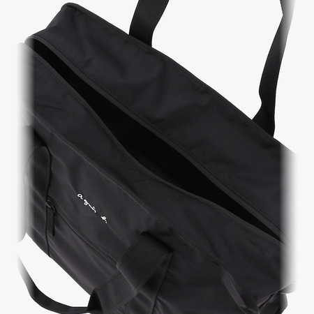 アニエスベー agnes b ボストンバッグ ショルダーバッグ 2way 軽量 ブラック レディース ブランド 正規品 新品 ギフト プレゼント 人気 おすすめ 誕生日 記念日 クリスマス 送料無料 ラッピング無料_2