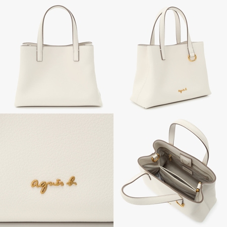 アニエスベー agnes b ショルダーバッグ 2way スモール トートバッグ Christelle  レディース ブランド 正規品 新品 ギフト プレゼント 人気 おすすめ 誕生日 記念日 クリスマス 送料無料 ラッピング無料_9