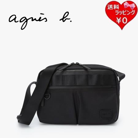 アニエスベー agnes b ショルダーバッグ ブラック  ブランド 正規品 新品 ギフト プレゼント 人気 おすすめ 誕生日 記念日 クリスマス 送料無料 ラッピング無料