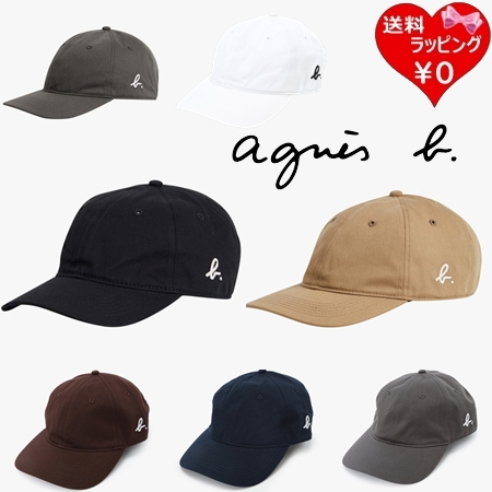 アニエスベー agnes b キャップ 帽子 b. ロゴ 刺繍 コットン New b. メンズ レディース ユニセックス 綿 100% ブランド 正規品 新品 ギフト プレゼント 人気 おすすめ 誕生日 記念日 クリスマス 送料無料 ラッピング無料