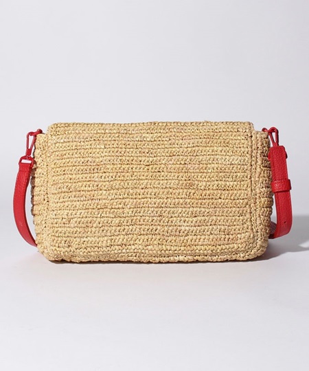 アニエスべー ショルダーバッグ the b. 2way レッド系 agnes b