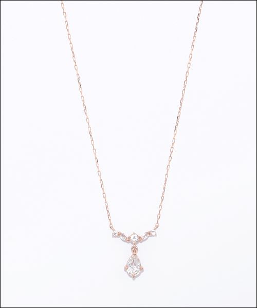 4℃ ヨンドシー K10ピンクゴールド ネックレス その他アクセサリー 