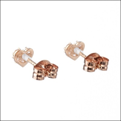 4℃ ピアス　アクセサリー フックピアス プラチナ ダイヤモンド合計0.1ct(4月誕生石