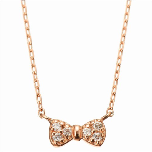 ４℃　ヨンドシー ネックレス　ピンクゴールドの通販は