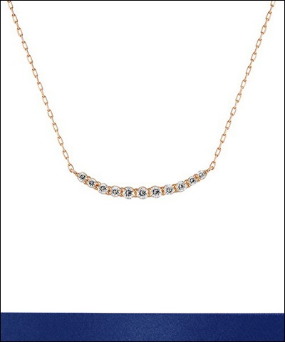 ４℃　ヨンドシー K10ピンクゴールドネックレスの通販は