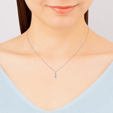 カナルヨンドシー Canal 4℃ ネックレス K10ホワイトゴールド ネックレス キュービックジルコニア ブランド 正規品 新品 ギフト プレゼント 人気 おすすめ 誕生日 記念日 クリスマス 送料無料 ラッピング無料_1