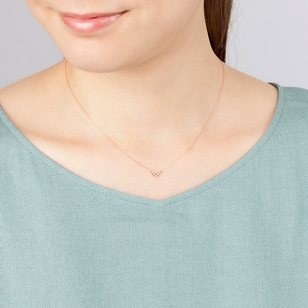 カナルヨンドシー Canal 4℃ ネックレス K10ピンクゴールド ネックレス