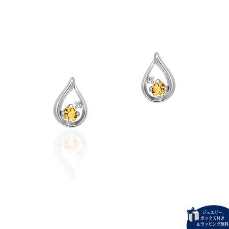 4℃/ヨンドシー：k18WG ダイヤ スタッドピアス ホワイトゴールド/中古/USED/アクセサリー 4℃(ヨンドシー)ダイヤモンドK18ピンクゴールド(PG)ピアス 111741153102