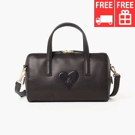 アニエスべー agnes b ボストンバッグ ブラック ブランド 正規品 新品 ギフト プレゼント 人気 おすすめ 誕生日 記念日 クリスマス 送料無料 ラッピング無料