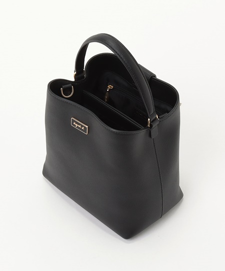 アニエスべー agnes b ハンドバッグ 2wayワンハンドルバッグ ライトグレー ブランド 正規品 新品 ギフト プレゼント 人気 おすすめ 誕生日 記念日 クリスマス 送料無料 ラッピング無料