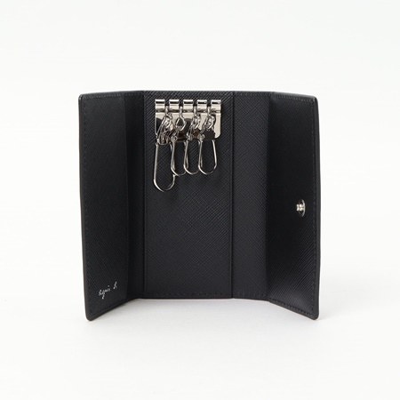 アニエスべー agnes b キーケース ブラック の通販はau PAY マーケット