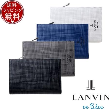 【送料無料】【ラッピング無料】ランバン オン ブルー LANVIN en Bleu 財布 折財布 ゼブダ 二つ折り財布 カード段10  の通販は 31,400円