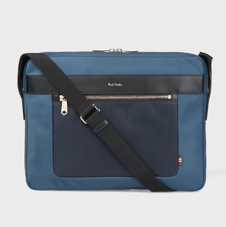 ポールスミス バッグ ショルダーバッグ メンズ ストライプポケット ブルー Paul Smithの通販はau Pay マーケット Paris Lounge