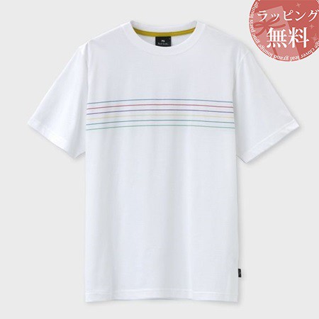 ポールスミス Tシャツ メンズ コントラストステッチ パネルボーダー ホワイト S Paul Smithの通販はau Pay マーケット Paris Lounge