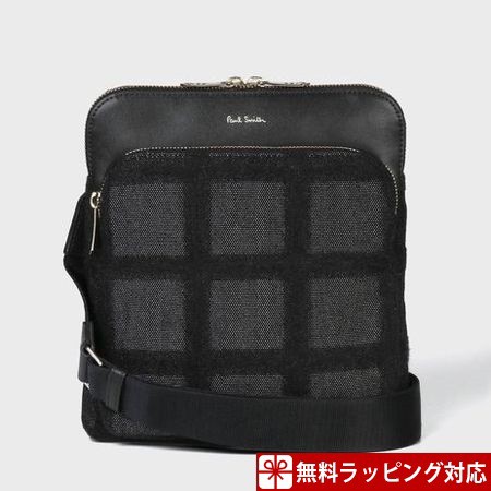 ポールスミス バッグ メンズ ショルダーバッグ ニードルチェック ミニショルダーバッグ ブラック Paul Smithの通販はau Pay マーケット Paris Lounge