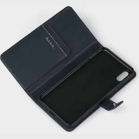 ポールスミス スマホケース メンズ マーケトリーストライプラビット Iphoneケース Iphonex Xs ネイビー Paul Smithの通販はau Pay マーケット Paris Lounge