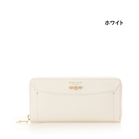サマンサタバサプチチョイス Samantha Thavasa Petit Choice 財布 長財布 フラワーアーチ ラウンドジップ財布 長財布 ブランド 正規品 新品 ギフト プレゼント 人気 おすすめ 誕生日 記念日 クリスマス 送料無料 ラッピング無料_1