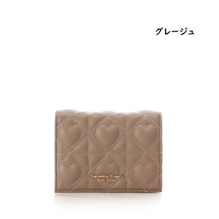 サマンサタバサプチチョイス Samantha Thavasa Petit Choice 財布 折財布 ハートキルト ミニ財布 ブランド 正規品 新品 ギフト プレゼント 人気 おすすめ 誕生日 記念日 クリスマス 送料無料 ラッピング無料_6