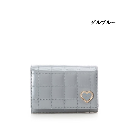 サマンサタバサプチチョイス Samantha Thavasa Petit Choice 財布 折財布 エナメルキルティング 二つ折り財布 ブランド 正規品 新品 ギフト プレゼント 人気 おすすめ 誕生日 記念日 クリスマス 送料無料 ラッピング無料_5