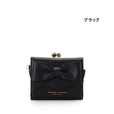 サマンサタバサプチチョイス Samantha Thavasa Petit Choice 財布 折財布 ビッグリボン ブランド 正規品 新品 ギフト プレゼント 人気 おすすめ 誕生日 記念日 クリスマス 送料無料 ラッピング無料_1