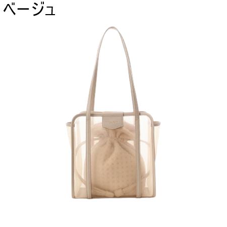 サマンサタバサプチチョイス Samantha Thavasa Petit Choice チュールトートバッグ  ブランド 正規品 新品 ギフト プレゼント 人気 おすすめ 誕生日 記念日 クリスマス 送料無料 ラッピング無料_1