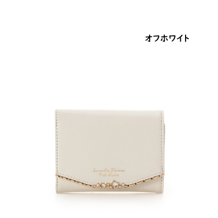 サマンサタバサプチチョイス Samantha Thavasa Petit Choice 財布 折財布 ハートジュエルバー ブランド 正規品 新品 ギフト プレゼント 人気 おすすめ 誕生日 記念日 クリスマス 送料無料 ラッピング無料_1