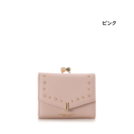 サマンサタバサプチチョイス Samantha Thavasa Petit Choice 財布 折財布 ゴールドスタッズ ブランド 正規品 新品 ギフト プレゼント 人気 おすすめ 誕生日 記念日 クリスマス 送料無料 ラッピング無料_5