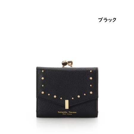 サマンサタバサプチチョイス Samantha Thavasa Petit Choice 財布 折財布 ゴールドスタッズ ブランド 正規品 新品 ギフト プレゼント 人気 おすすめ 誕生日 記念日 クリスマス 送料無料 ラッピング無料_6