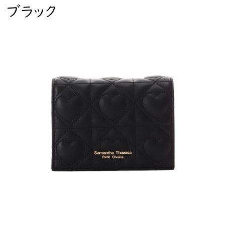 サマンサタバサプチチョイス Samantha Thavasa Petit Choice ハートキルト ミニ財布 二つ折り コンパクト レディース ブランド 正規品 新品 ギフト プレゼント 人気 おすすめ 誕生日 記念日 クリスマス 送料無料 ラッピング無料_2