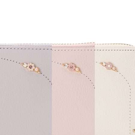 サマンサタバサプチチョイス Samantha Thavasa Petit Choice 長財布 フラワーパール ラウンドファスナー レディース ブランド 正規品 新品 ギフト プレゼント 人気 おすすめ 誕生日 記念日 クリスマス 送料無料 ラッピング無料_7