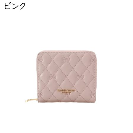 サマンサタバサプチチョイス Samantha Thavasa Petit Choice 折財布 リボンキルト ミニ財布 リボン レディース ブランド 正規品 新品 ギフト プレゼント 人気 おすすめ 誕生日 記念日 クリスマス 送料無料 ラッピング無料_4