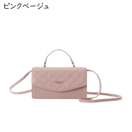 サマンサタバサプチチョイス Samantha Thavasa Petit Choice ウォレットショルダー キルティング ミニバッグ レディース ブランド 正規品 新品 ギフト プレゼント 人気 おすすめ 誕生日 記念日 クリスマス 送料無料 ラッピング無料_3