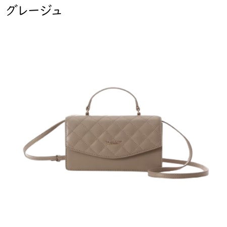 サマンサタバサプチチョイス Samantha Thavasa Petit Choice ウォレットショルダー キルティング ミニバッグ レディース ブランド 正規品 新品 ギフト プレゼント 人気 おすすめ 誕生日 記念日 クリスマス 送料無料 ラッピング無料_4