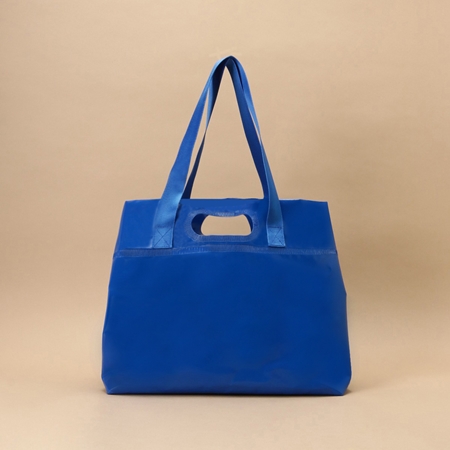 サマンサタバサ Samantha Thavasa バッグ ターポリン トートバッグ ブルー
