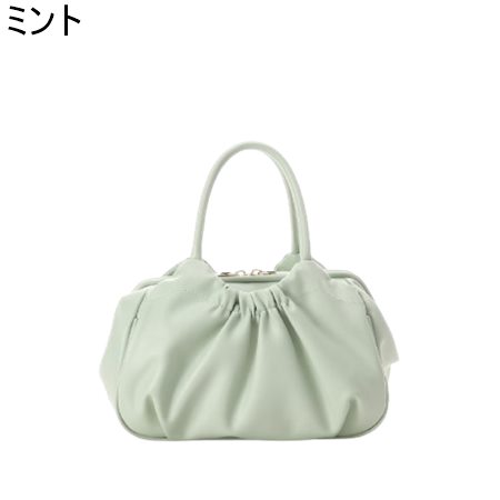 サマンサタバサ Samantha Thavasa ギャザーデザインハンドバッグ ブランド 正規品 新品 ギフト プレゼント 人気 おすすめ 誕生日 記念日 クリスマス 送料無料 ラッピング無料_1